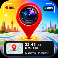 Timestamp - GPS Map Camera app icon