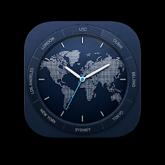 World clock: All country times app icon